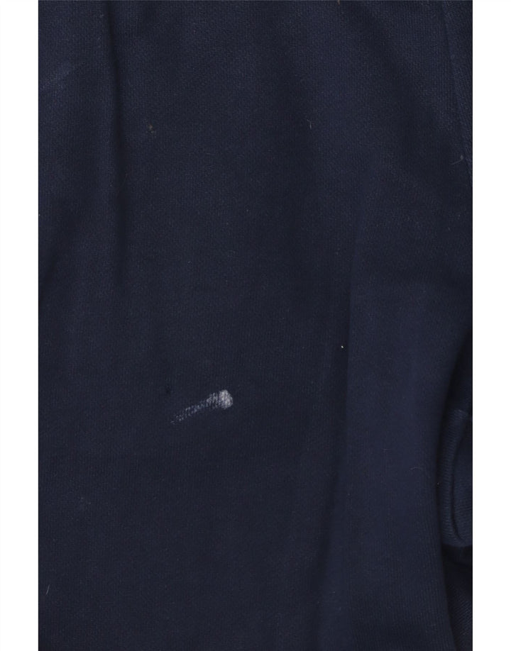 Adidas Mens Treino Calças Joggers Médio Azul Marinho Algodão