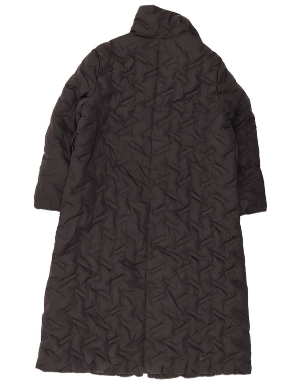 Casaco acolchoado acolchoado feminino Emporio Armani IT 42 poliéster preto médio