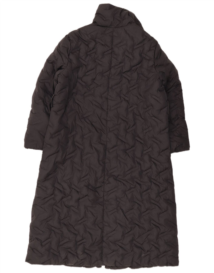 Casaco acolchoado acolchoado feminino Emporio Armani IT 42 poliéster preto médio