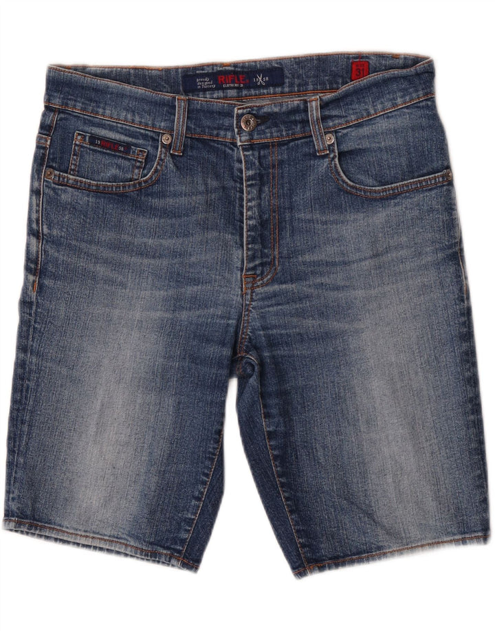 Shorts jeans masculino Rifle W31 azul médio