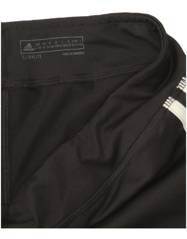 Leggings Adidas Meninas Climalite 14-15 Anos Preto Poliéster