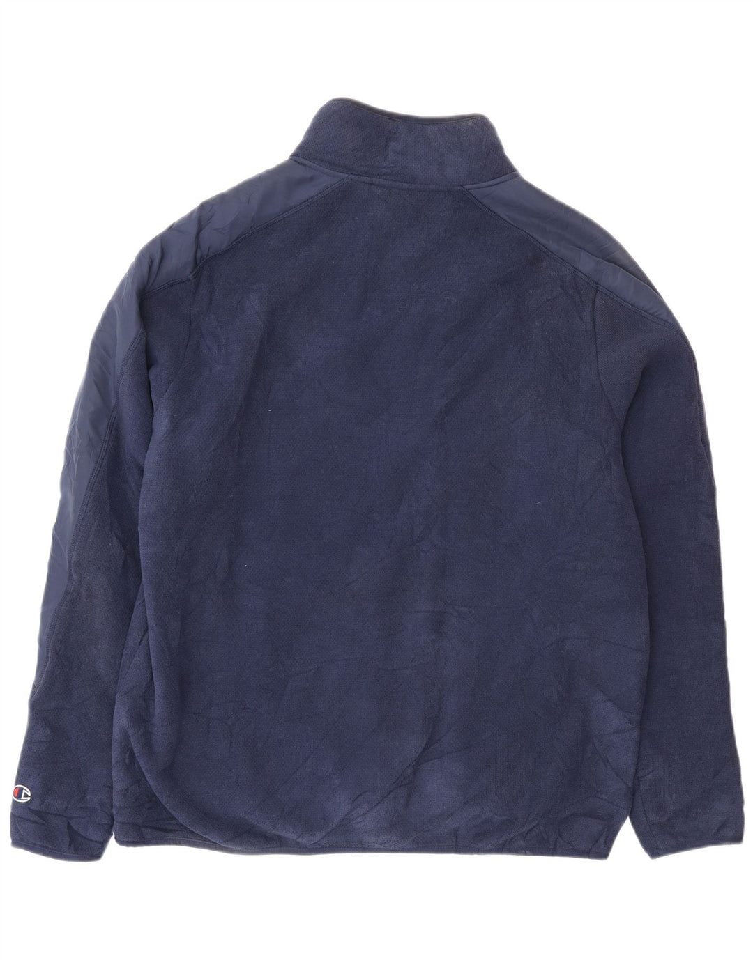 Jaqueta masculina Sherpa Champion UK 42 XL azul marinho poliéster