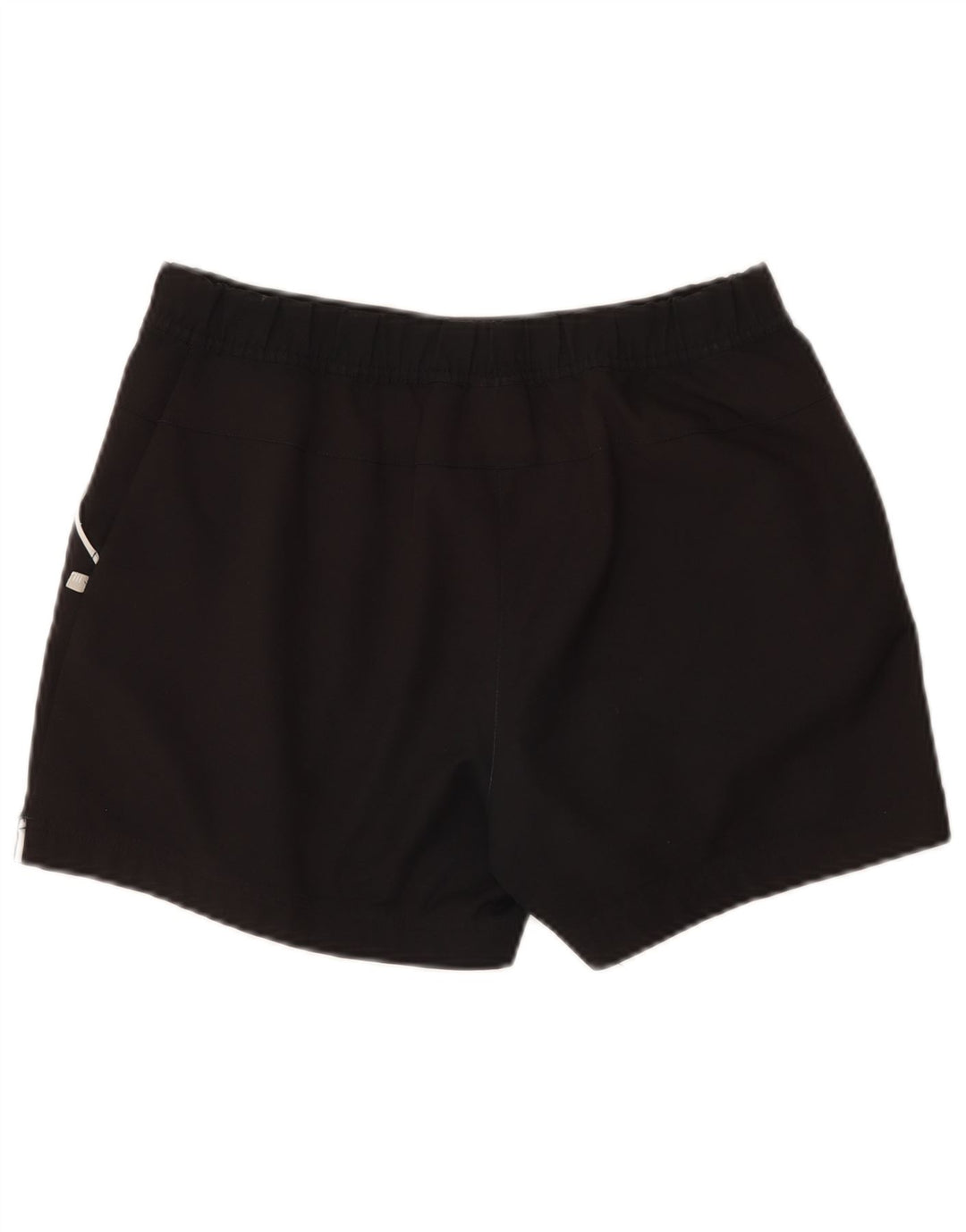Shorts esportivos femininos Adidas UK 12 poliéster preto médio