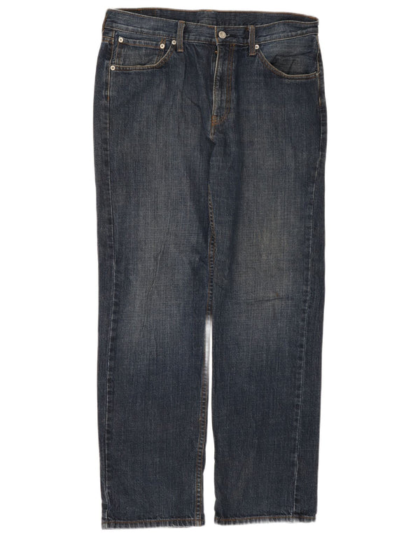 Levi's Mens 751 Straight Jeans W36 L32 Blue Cotton