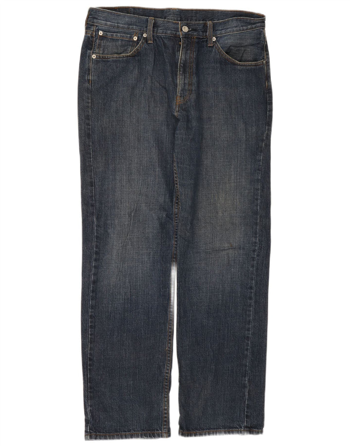 Calça jeans masculina Levi's 751 Straight W36 L32 azul algodão