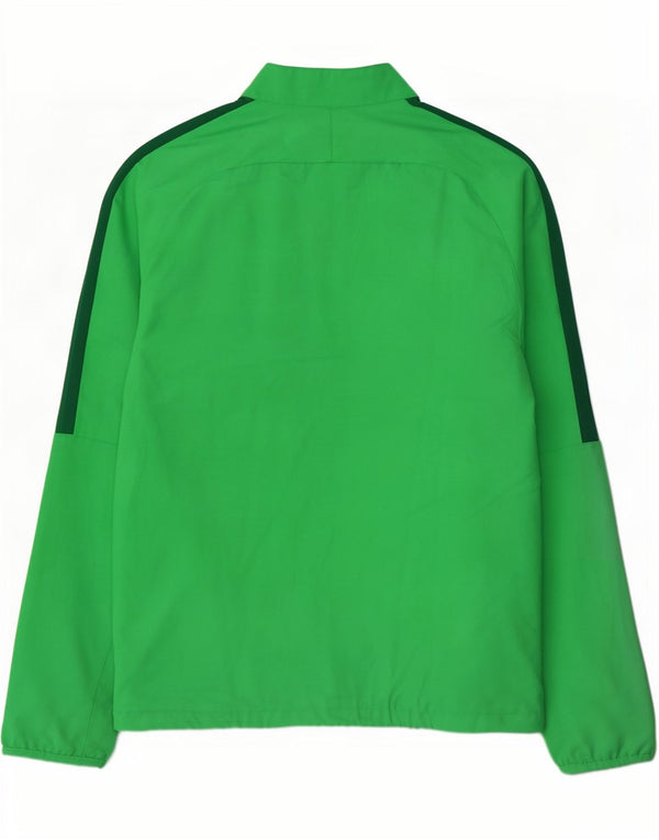 Nike Mens Dri Fit Tracksuit Top Jacket 2XL Verde Colourblock Poliéster