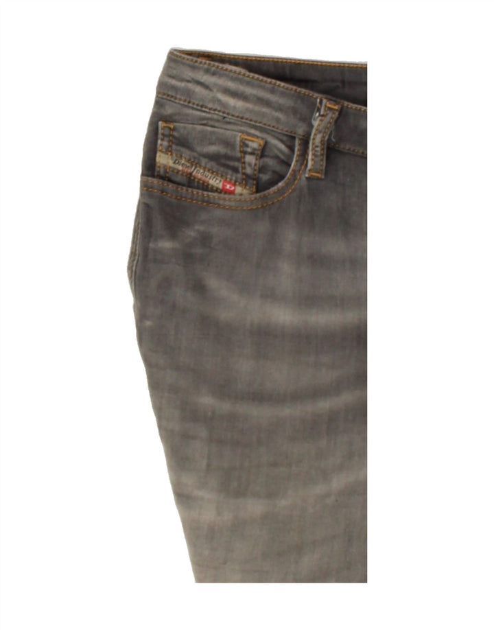 DIESEL Womens Cropped Jeans W27 L24 Grey Cotton Vintage Diesel and Second-Hand Diesel from Messina Hembry 