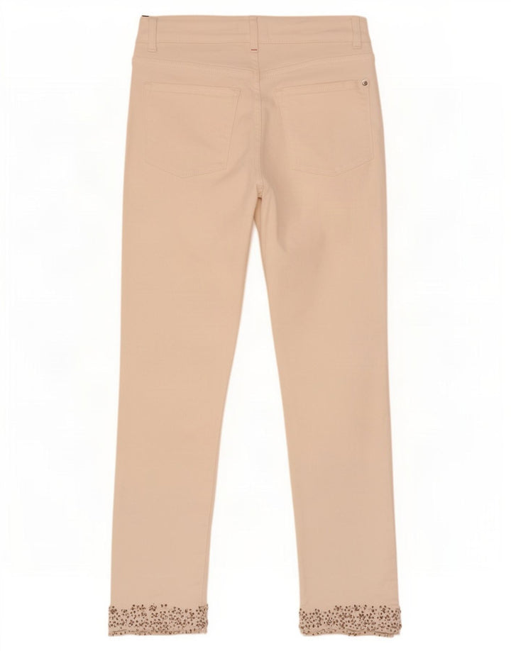 Jeans slim feminino Ted Baker W28 L26 algodão branco