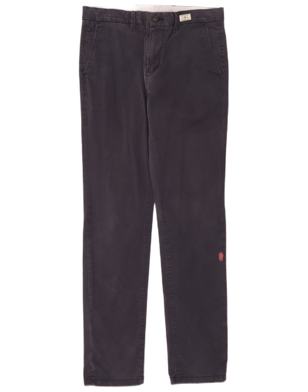 Tommy Hilfiger Calça Chino Masculina Reta W32 L34 Algodão Azul Marinho