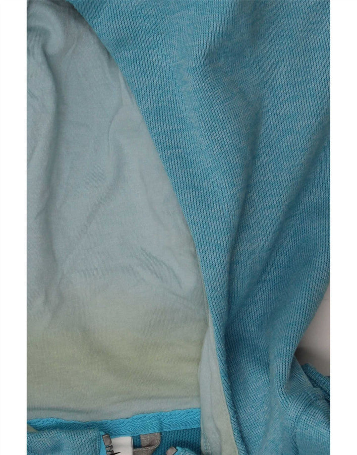 Jumper com capuz Nike masculino com zíper e gola XL azul poliéster