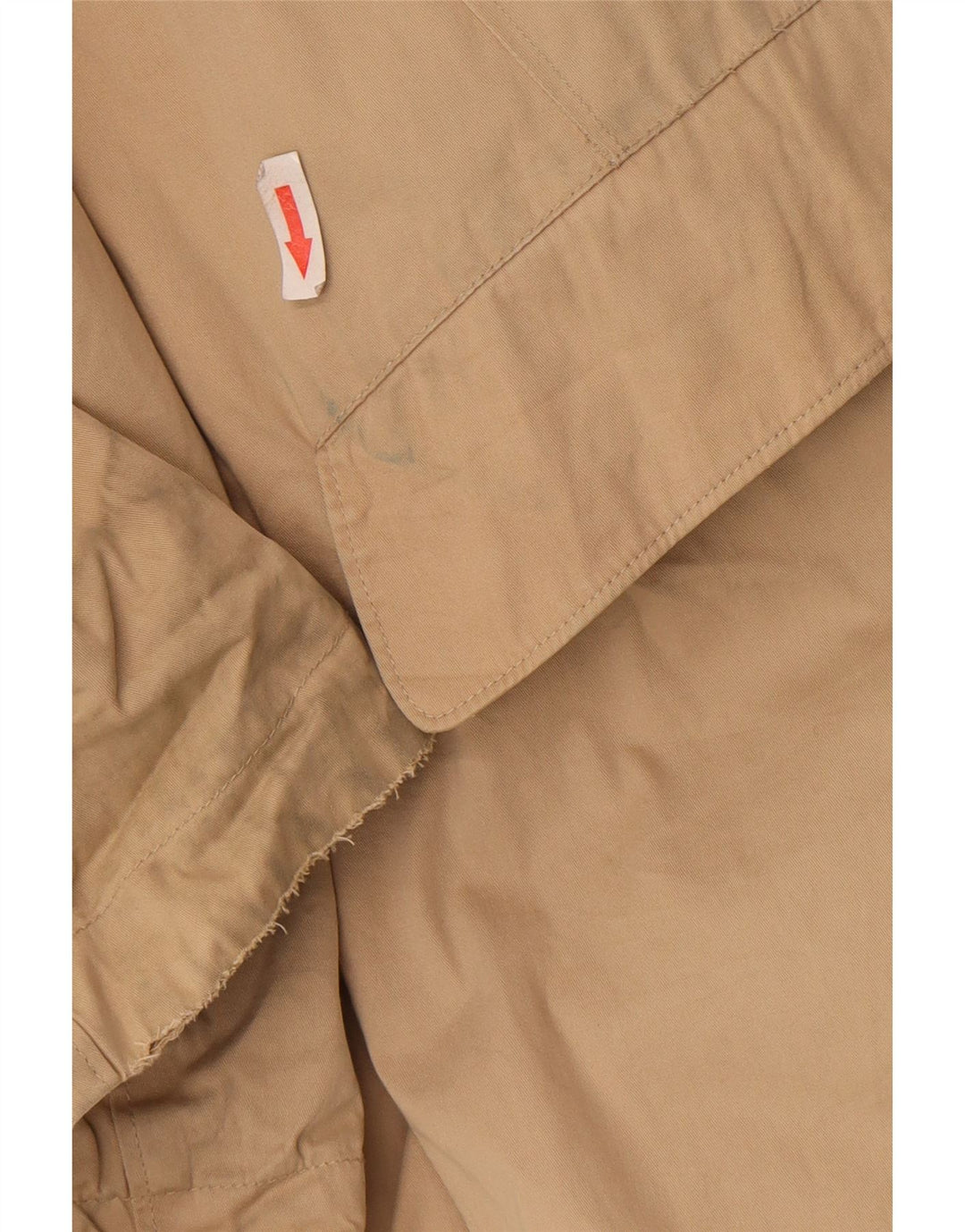 Sobretudo masculino Gant UK 40 grande bloco colorido bege