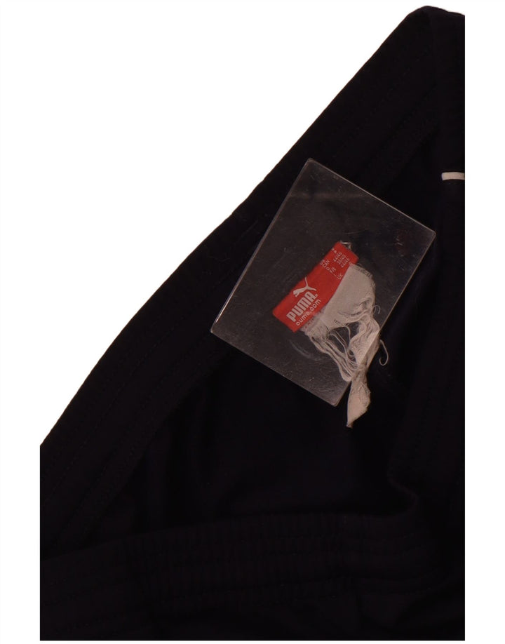 Calça de treino masculina Puma pequena azul marinho