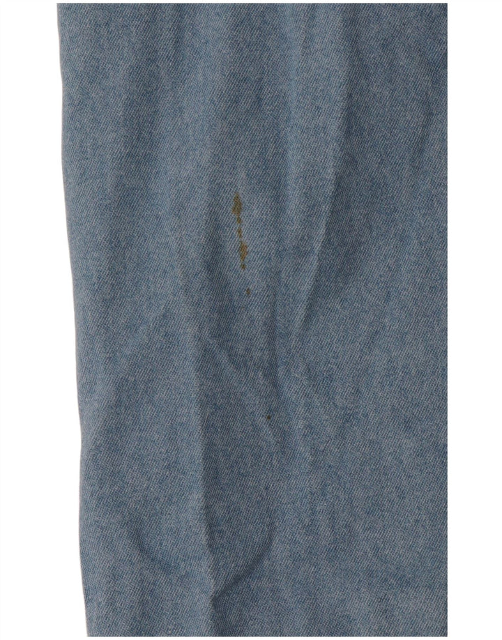 Saia jeans feminina VINTAGE W30 azul médio