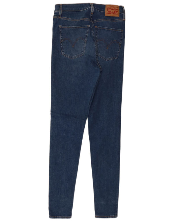 Calça jeans feminina Levi's Mile High Super Skinny W28 L30 azul algodão