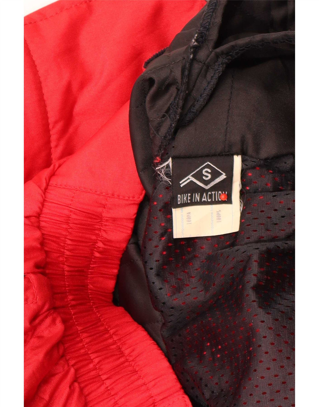 Spidi Mens Motorstyle Racing Jacket UK 36 Pequeno Colorblock Vermelho Poliamida