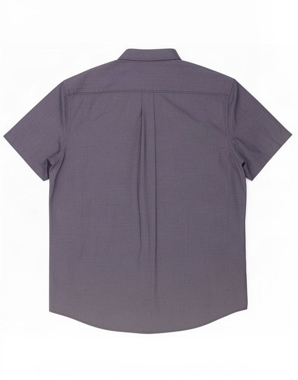 Camisa masculina Superdry manga curta regular fit 2XL algodão azul