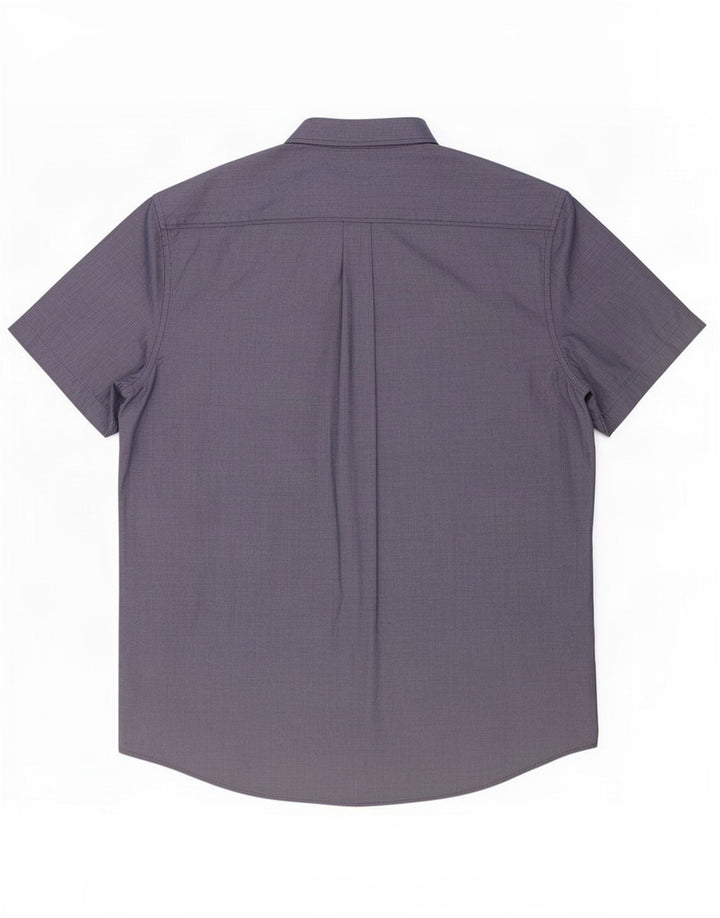 Camisa masculina Superdry manga curta regular fit 2XL algodão azul