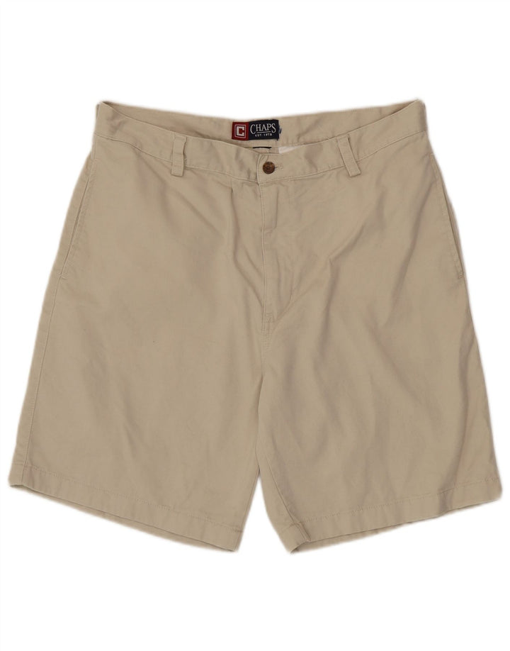 Shorts Chino Masculino Chaps W34 Grande Bege