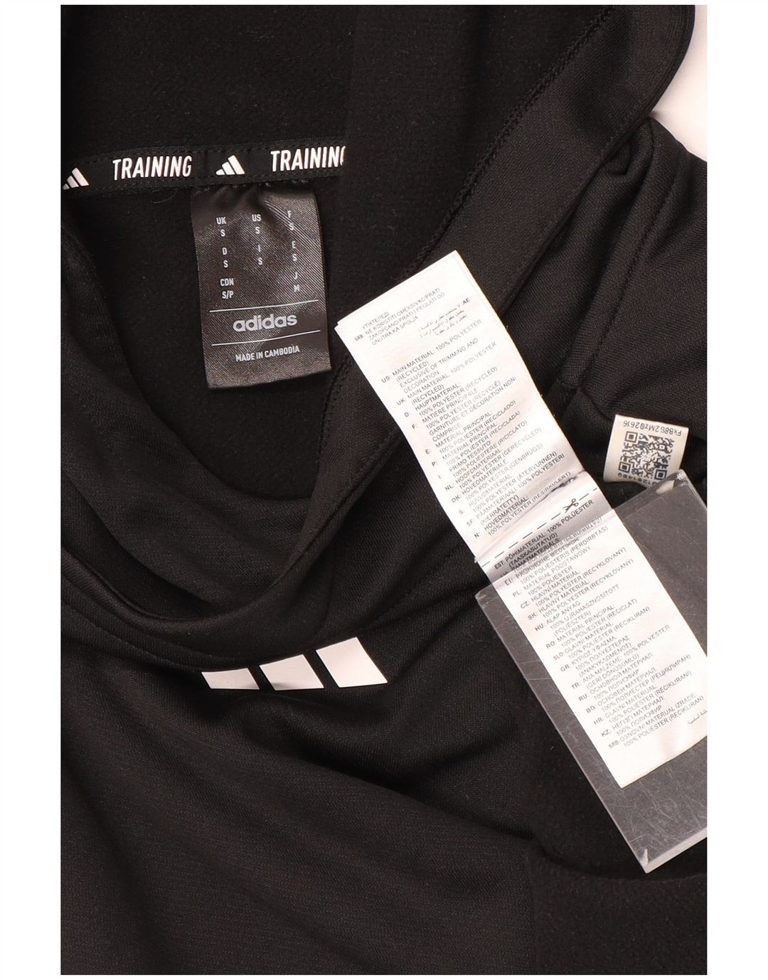 Adidas Mens Aeroready Hoodie Jumper Pequeno Poliéster Preto