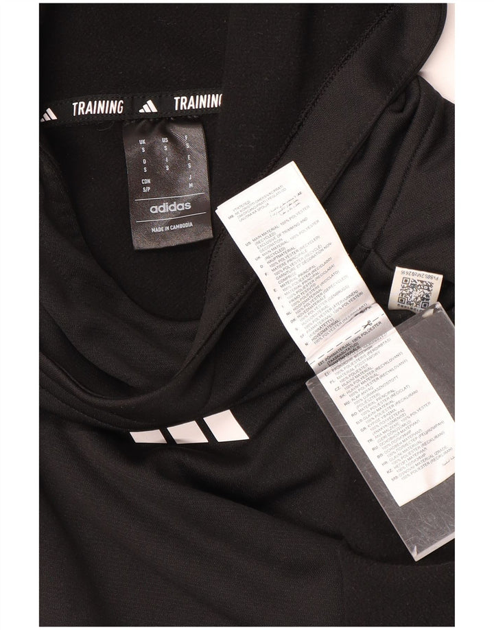 Adidas Mens Aeroready Hoodie Jumper Pequeno Poliéster Preto