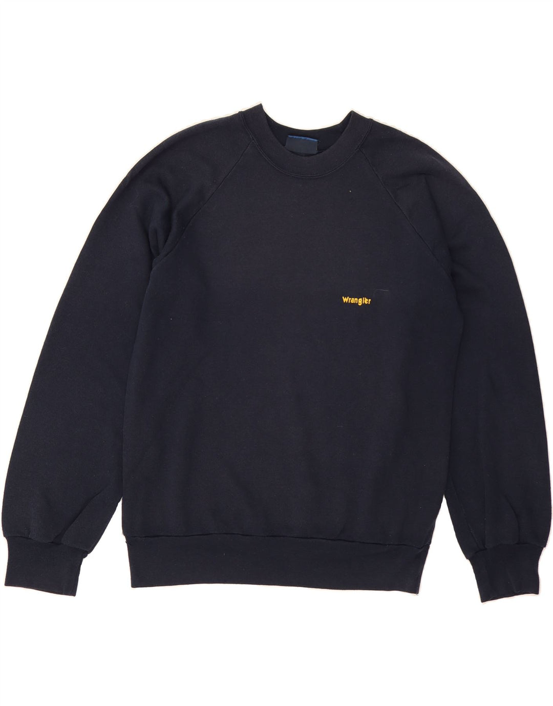 WRANGLER Womens Sweatshirt Jumper Large Navy Blue Cotton Vintage Wrangler and Second-Hand Wrangler from Messina Hembry 