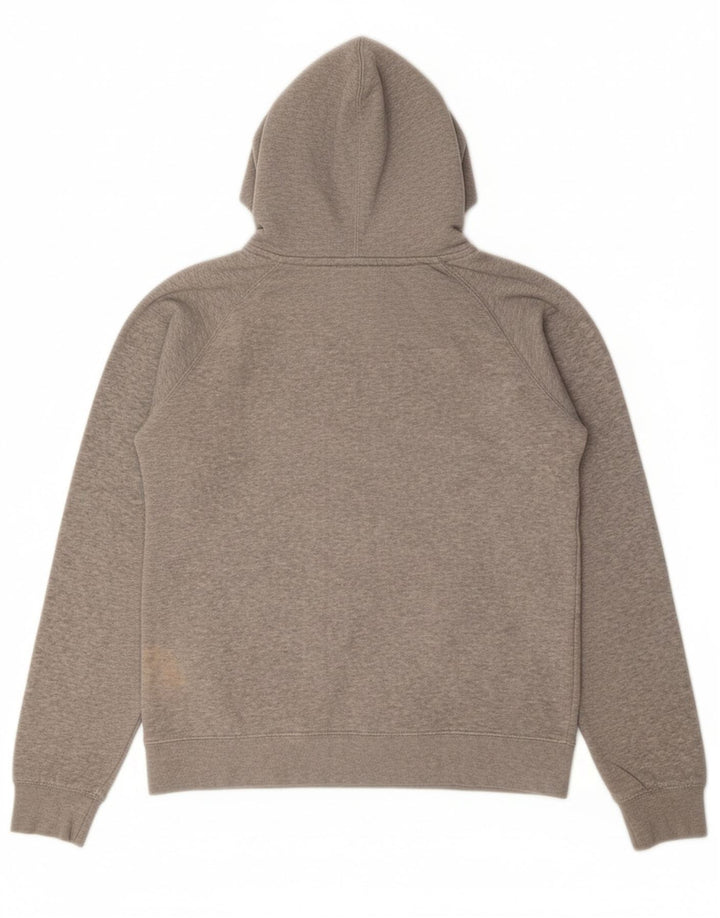 CHAMPION Womens Graphic Hoodie Jumper UK 14 Medium Grey Cotton Vintage Champion and Second-Hand Champion from Messina Hembry 