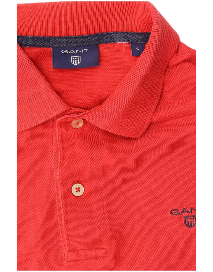 Camisa polo masculina GANT pequena vermelha