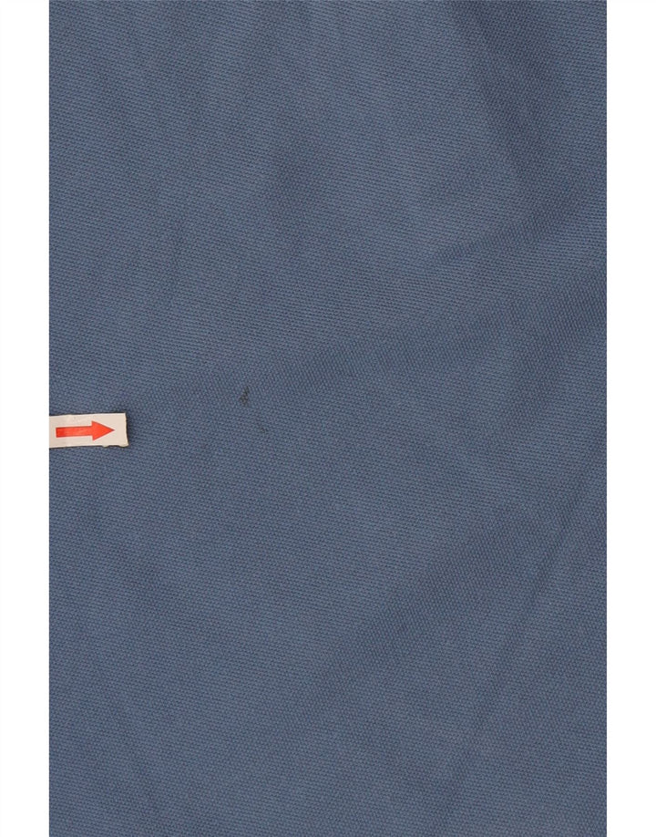 Camisa pólo masculina Eddie Bauer 2XL algodão azul