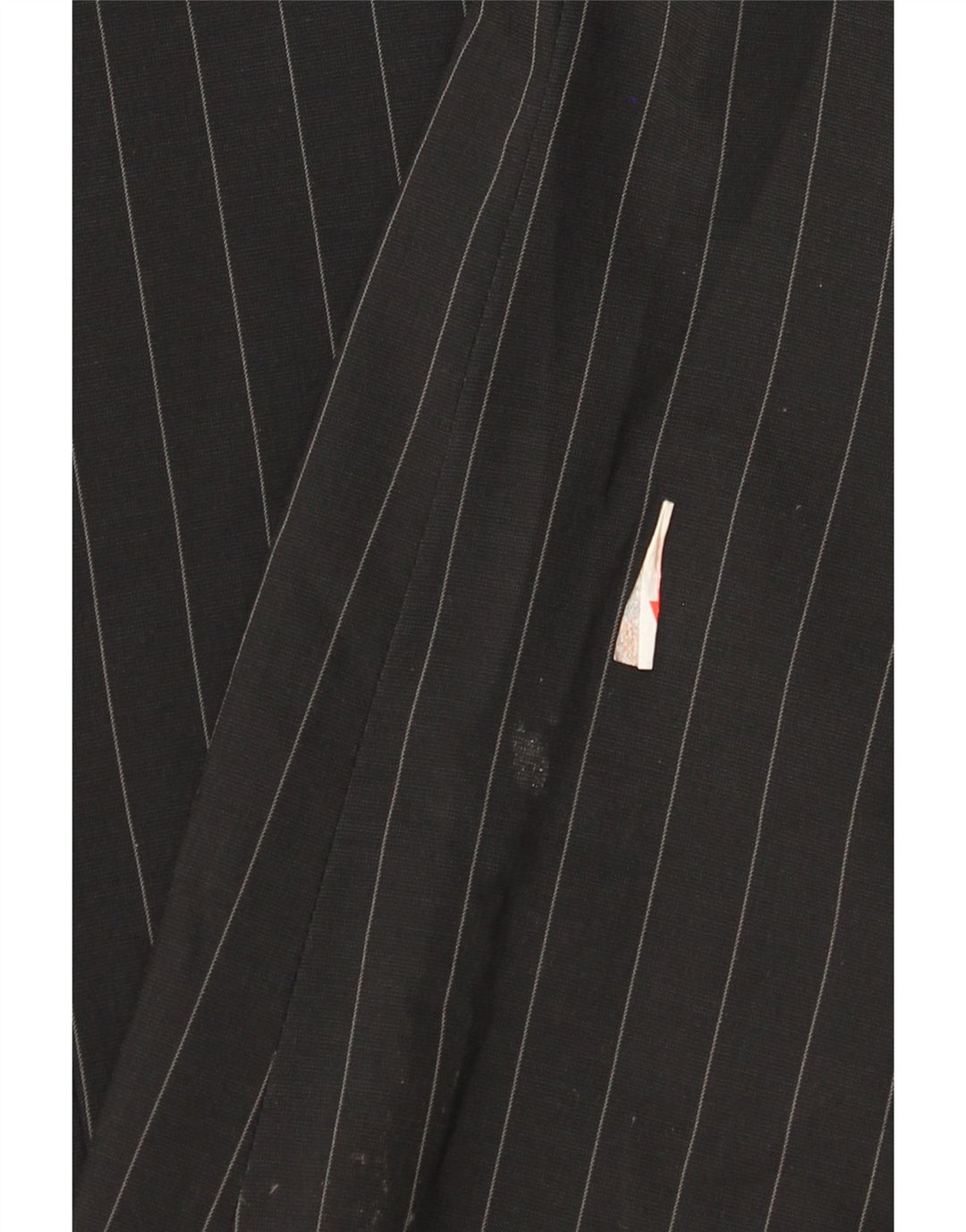 Jaqueta Blazer Masculina Armani Collezioni com 3 Botões IT 52 Riscas Pretas Grandes