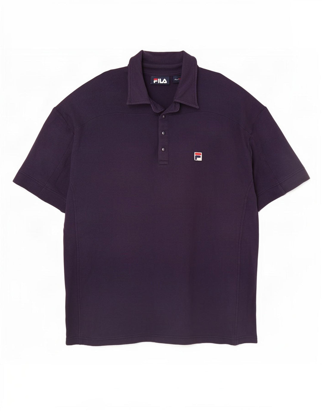 Camisa polo masculina Fila XL azul marinho algodão