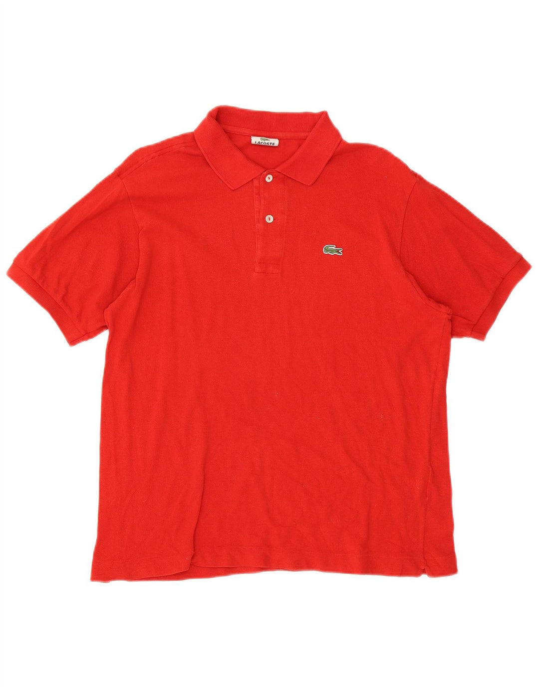 Camisa polo masculina Lacoste tamanho 5 grande vermelha