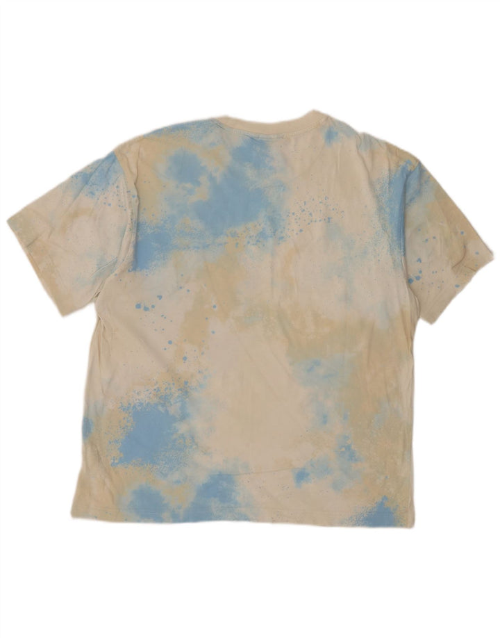 Adidas Camiseta Masculina Top Médio Multicolorido Tie Dye Algodão