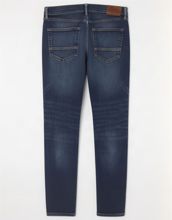Marks & Spencer Mens Slim Jeans W32 L31 Azul Algodão