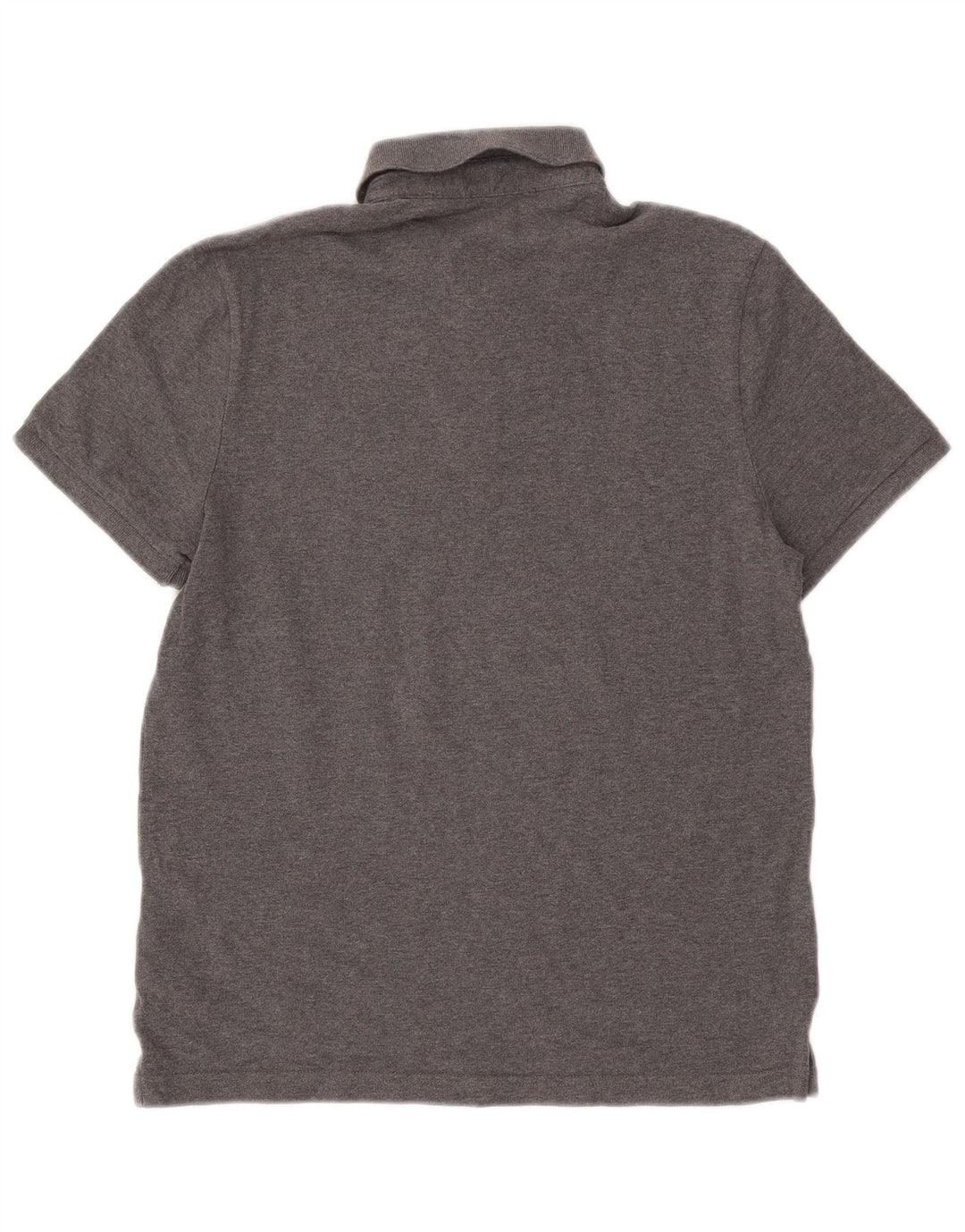 Camisa polo masculina Tommy Hilfiger Regular Fit pequena algodão cinza