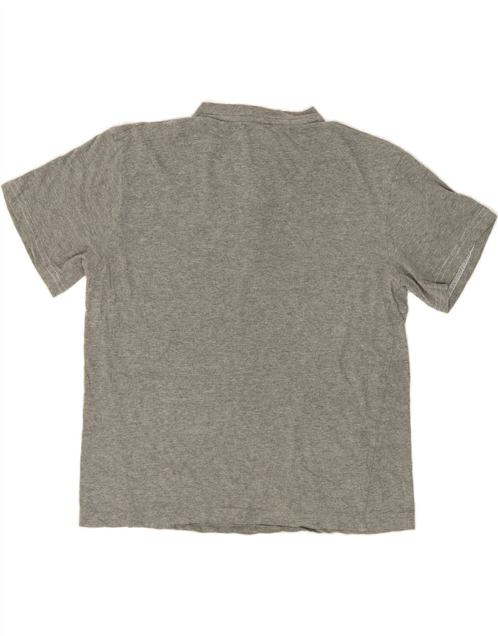IZOD Mens T-Shirt Top Medium Grey Cotton Vintage Izod and Second-Hand Izod from Messina Hembry 