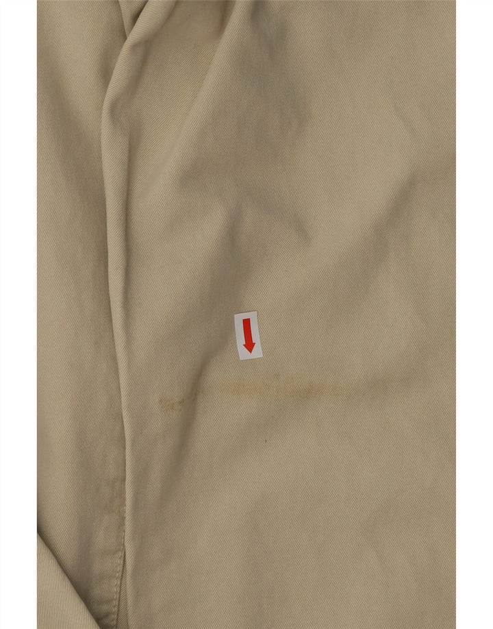 Calça casual reta masculina REPLAY W34 L30 algodão bege