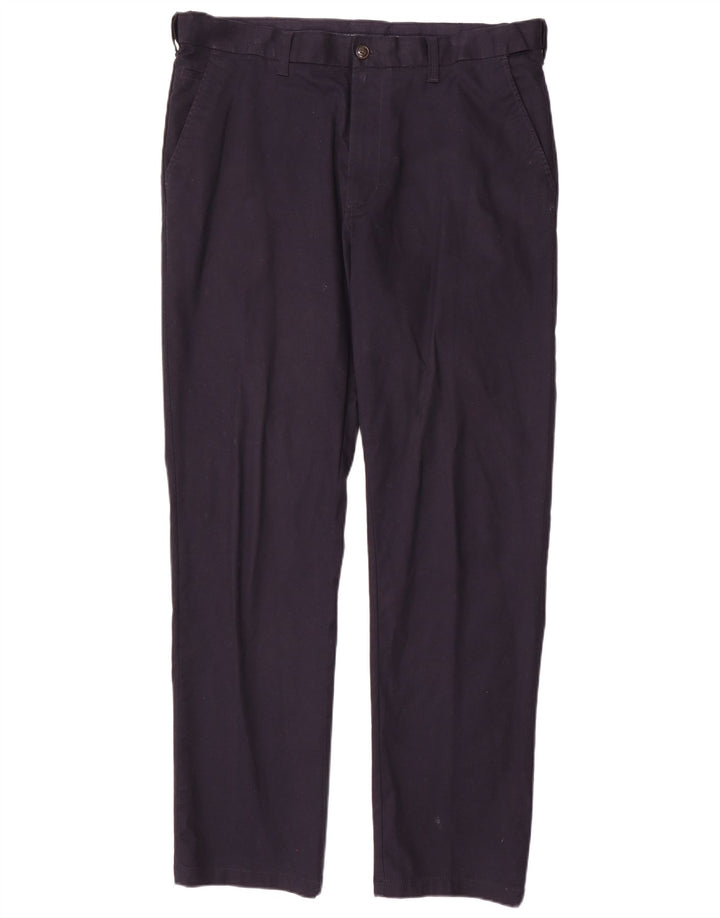 Calça Chino Regular Masculina Marks & Spencer Blue Harbor W38 L33 Azul Marinho