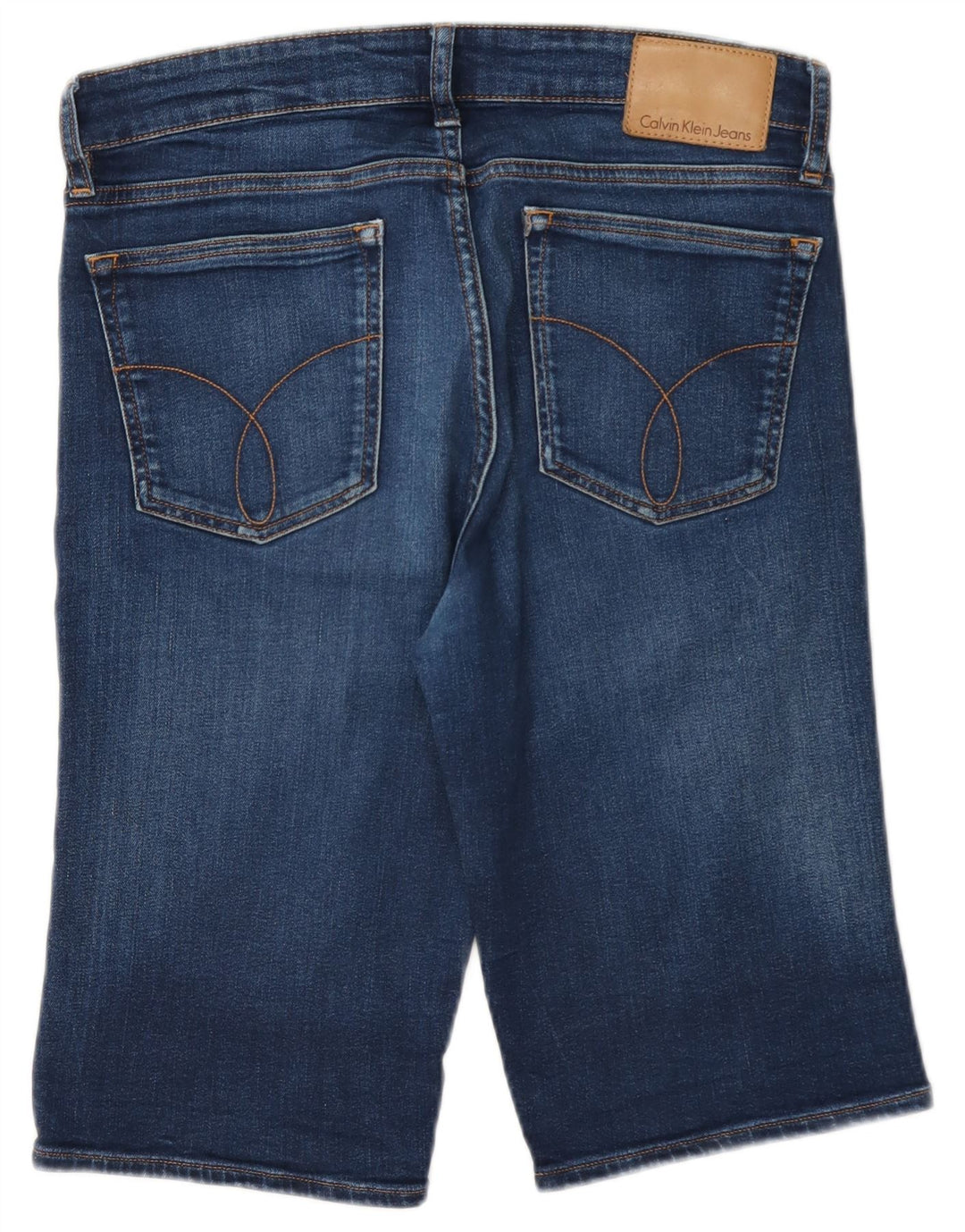 Shorts jeans masculino Calvin Klein W31 algodão azul médio