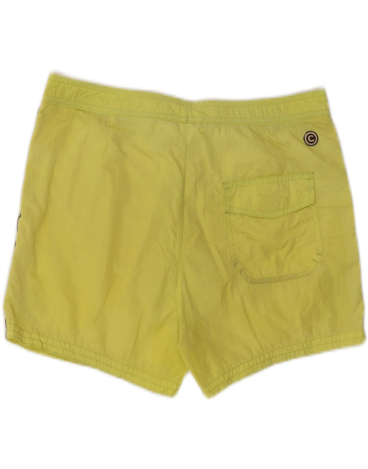 Calções de banho masculinos Colmar IT 48 poliamida amarela média
