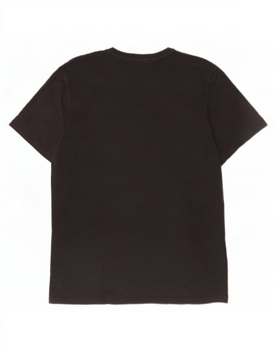 Camiseta masculina Jack Wills Classic Fit gráfica top médio algodão preto