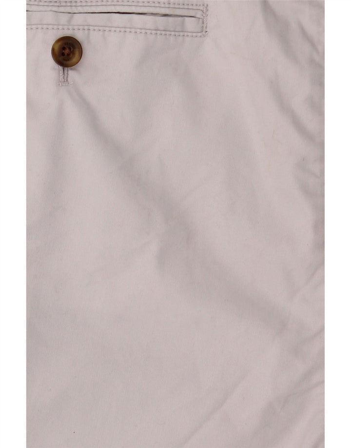 Shorts Chino masculino Marks & Spencer W36 grande algodão cinza
