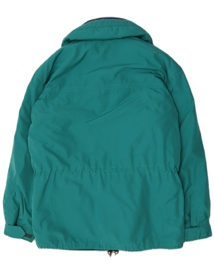 Jaqueta de esqui masculina Fila com capuz IT 52 2XL verde