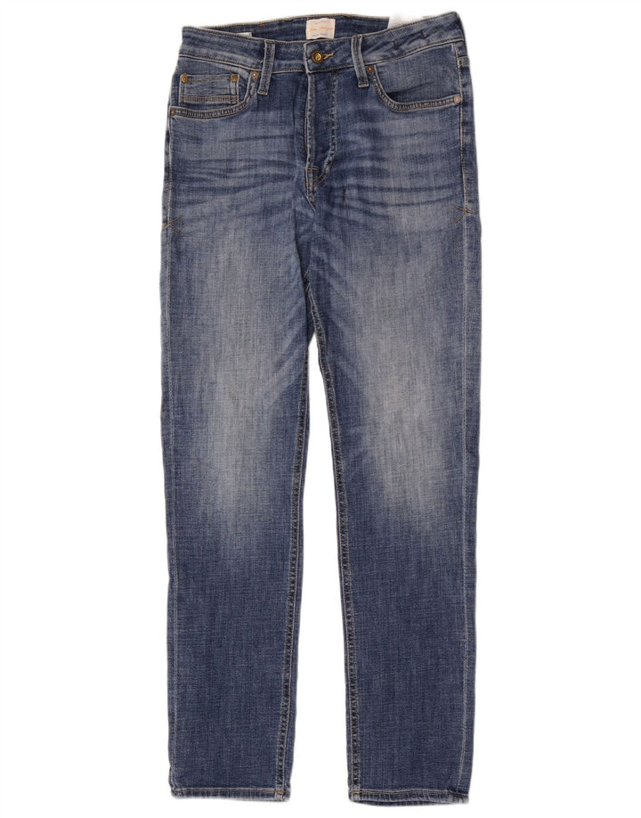 Jeans masculinos Jack & Jones Slim W29 L32 algodão azul