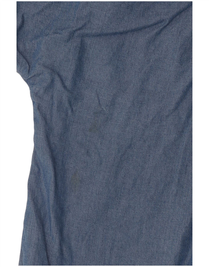 Camisa feminina grande de manga curta Mountain Warehouse UK 10 azul pequena