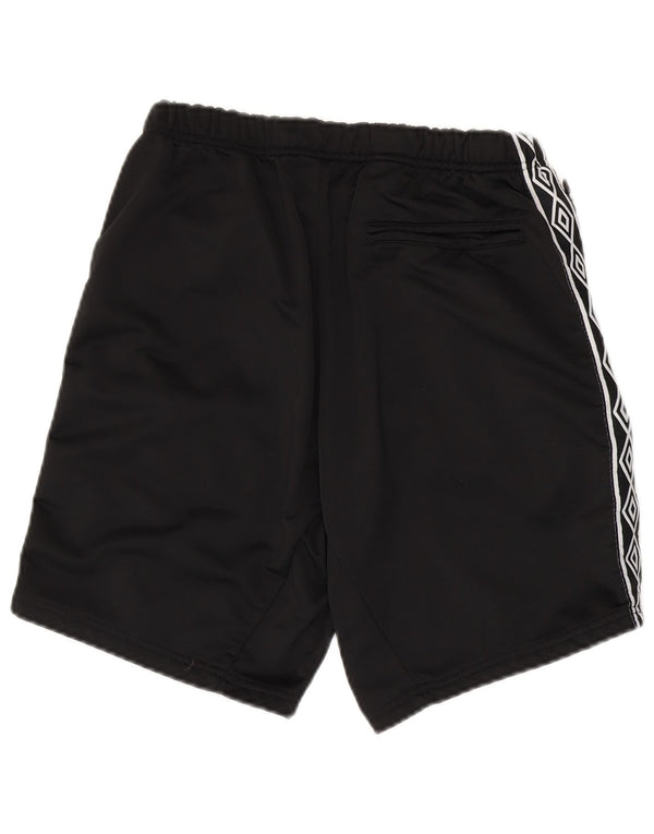 Umbro Mens Graphic Sport Shorts Grande Poliéster Preto