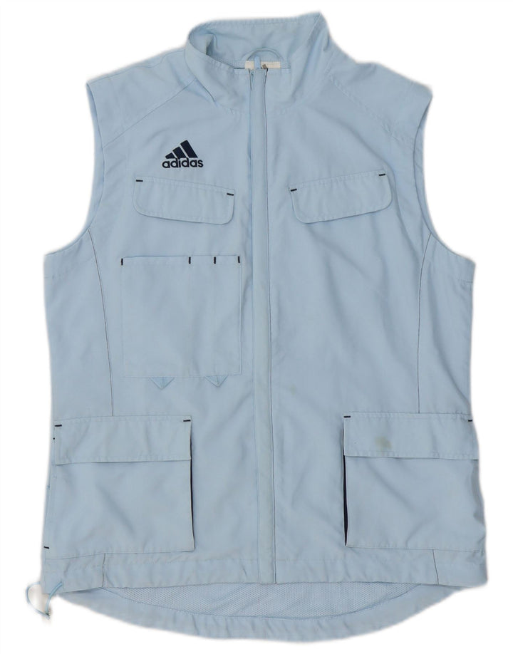 Adidas Womens Utility Gilet UK 14 Grande Azul Poliéster