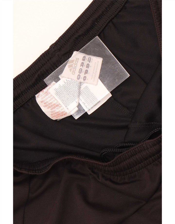 Shorts esportivos masculinos Adidas Regular Fit médio preto poliéster esportivo