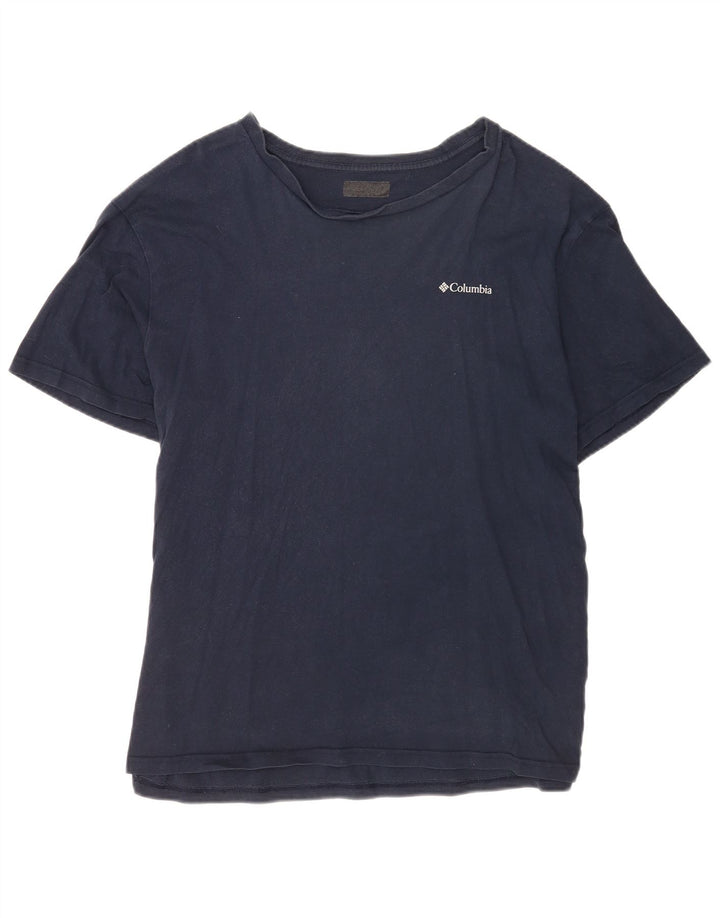 Camiseta Columbia Masculina Graphic Top Grande Azul Marinho