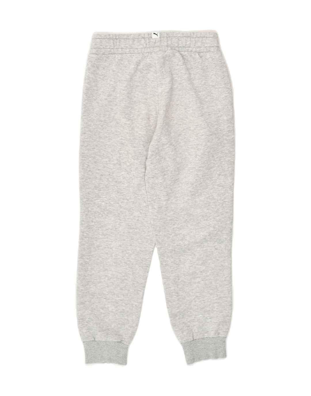 PUMA Girls Tracksuit Trousers Joggers 7-8 Years  Grey Cotton | Vintage Puma | Thrift | Second-Hand Puma | Used Clothing | Messina Hembry 