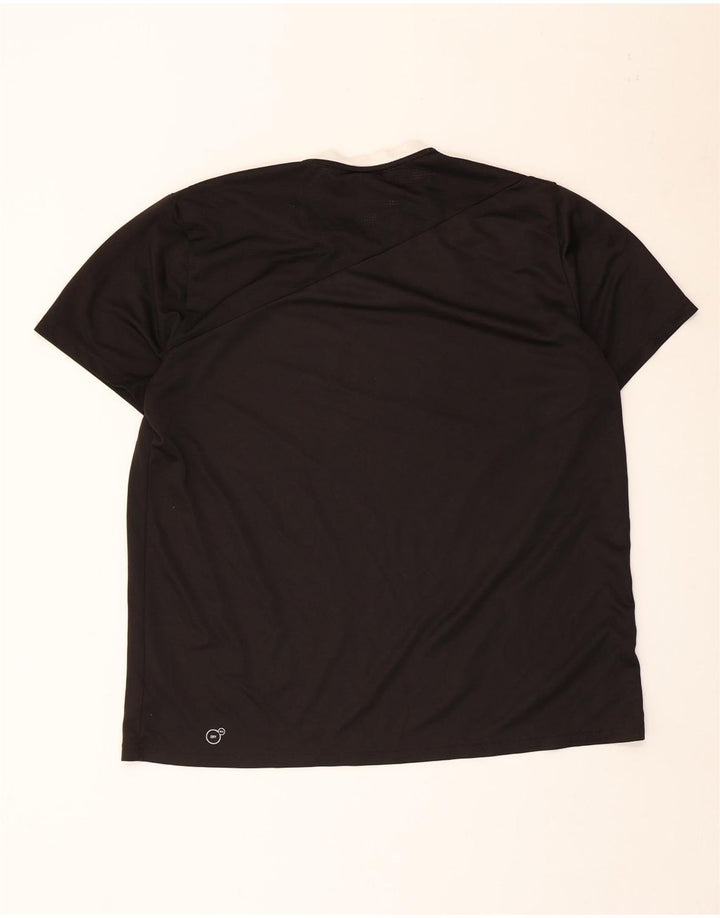 Camiseta masculina Puma Top 2XL preto colorblock poliéster